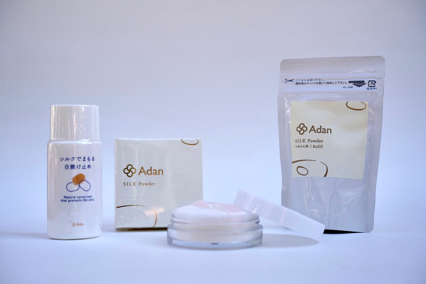シルクパウダー 詰め替え -Adan-