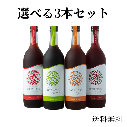 CORE KOSO シリーズ 3本セット 【お得なおまとめ購入】